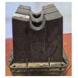 Black Rubber Mounting Base, 13x13x10