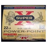 Winchester Super-X .22 LR Power-Point Ammo