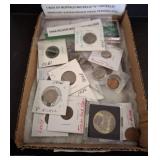 Coins, Various Types and Years