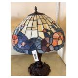 16in Stained Glass-Style Table Lamp