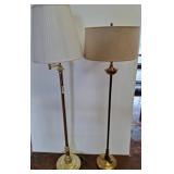 Brass Floor Lamps With Shades