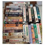 VHS Tapes in Box