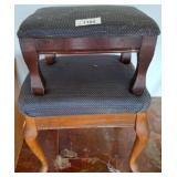 Upholstered Wooden Stools