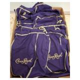 Crown Royal Purple Drawstring Bags