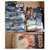 Box Lot of Star Wars Collectibles