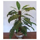 Artificial Plant in Decorative Metal Planter