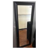 Black Framed Rectangular Mirror, 24ï¿½66