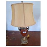 Decorative Table Lamp with Fabric Shade