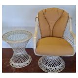 White Composite Chair and Table Set, 20ï¿½21 Table