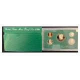 1998 U.S. Mint Proof Coin Set in Original Case