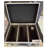 Metal Coin Slab Storage Box With Foam Interior