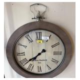 Round Wall Clock With Roman Numerals, 26ï¿½24