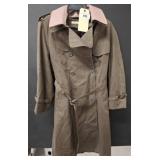 Vintage Eastern Airlines Brown Trench Coat