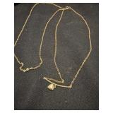 Gold-Filled Necklace with Heart Pendant