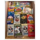 Sports Cards Pack Lot, Various Years