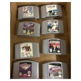 8 Nintendo 64 Game Cartridges
