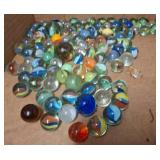 Large Assortment of Glass Marbles