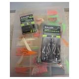 Archery Broadheads and Fletching Kit