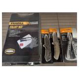 Frabill Fillet Kit and Assorted Utility Tools
