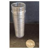 Roll of Buffalo Nickels in Plastic Tube