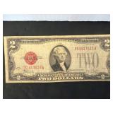 1928 U.S. $2 Red Seal Note