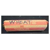 Roll of Wheat Pennies Marked 50ï¿½