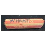 Roll of Wheat Pennies Marked 50ï¿½