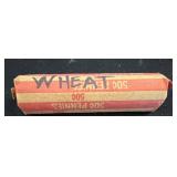 Roll of Wheat Pennies Marked 50ï¿½