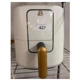 White Bella Air Fryer with Gold Handle