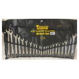 22-Piece Pittsburgh Wrench Set in Roll Case
