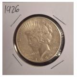 1926 Peace Silver Dollar Coin