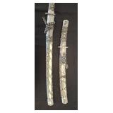 Snake-Patterned Samurai Swords