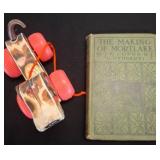 Vintage Fisher-Price Toy and 1910 Book Lot