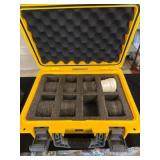 Yellow Invicta Watch Storage Case
