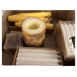 Candles and Birch Bark Candle