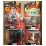 Disney Infinity Star Wars Figures, Set of 4