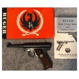 Ruger Mark I Standard .22 Long ï¿½Pistol, Boxed