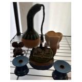 Decorative Figurines and Candleholders Lot