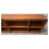 Wooden Shelving Unit, 48x12x29 Inches