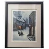 Chris Dunn Signed Giclï¿½e Print in Frame, 15x19