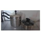 Stainless Steel Cookware Set with Egg Poacher