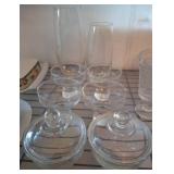 Clear Glass Drinkware and Containers