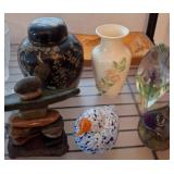 Decorative Objects Collection with Belleek Vase