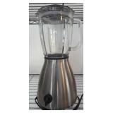 Glass Blender with Stainless Steel Base