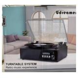 Udreamer Turntable System in Black