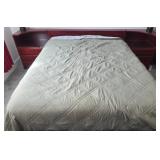 Queen-Size Bed With Mobican Frame & Sealy Mattress
