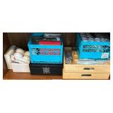 Household Items and Storage Box Lot