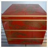 Decorative Box with Jewelry and Watches Lot