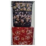 Decorative Storage Boxes with Contents