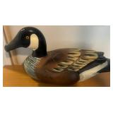 Hand-Painted Wooden Canada Goose Decoy